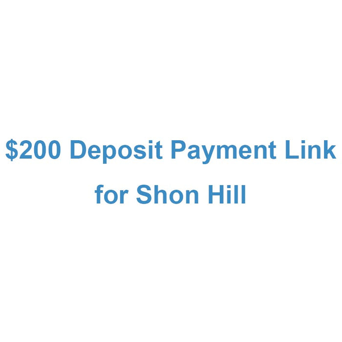 $200 Deposit Payment Link for Shon Hill - 72'' Round Wood Epoxy Table