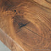 Close-up of a wooden surface with visible grain and texture