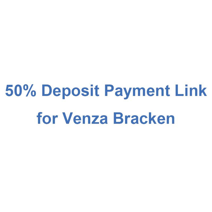 50% Deposit Payment Link for Venza Bracken - 10’ x 42” Black Walnut Epoxy Table