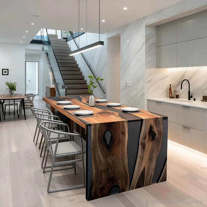 $200 Deposit Payment Link for Jessica - 84” x 42” Walnut Epoxy Table
